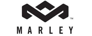Black geometric logo resembling an abstract "M" above the word "MARLEY" in bold, uppercase letters. The logo features angular shapes that form the letter and a small trade mark symbol to the upper right of the design. The background is white.